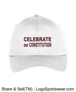 Unstructured Twill - CELEBRATE our CONSTITUTION Design Zoom